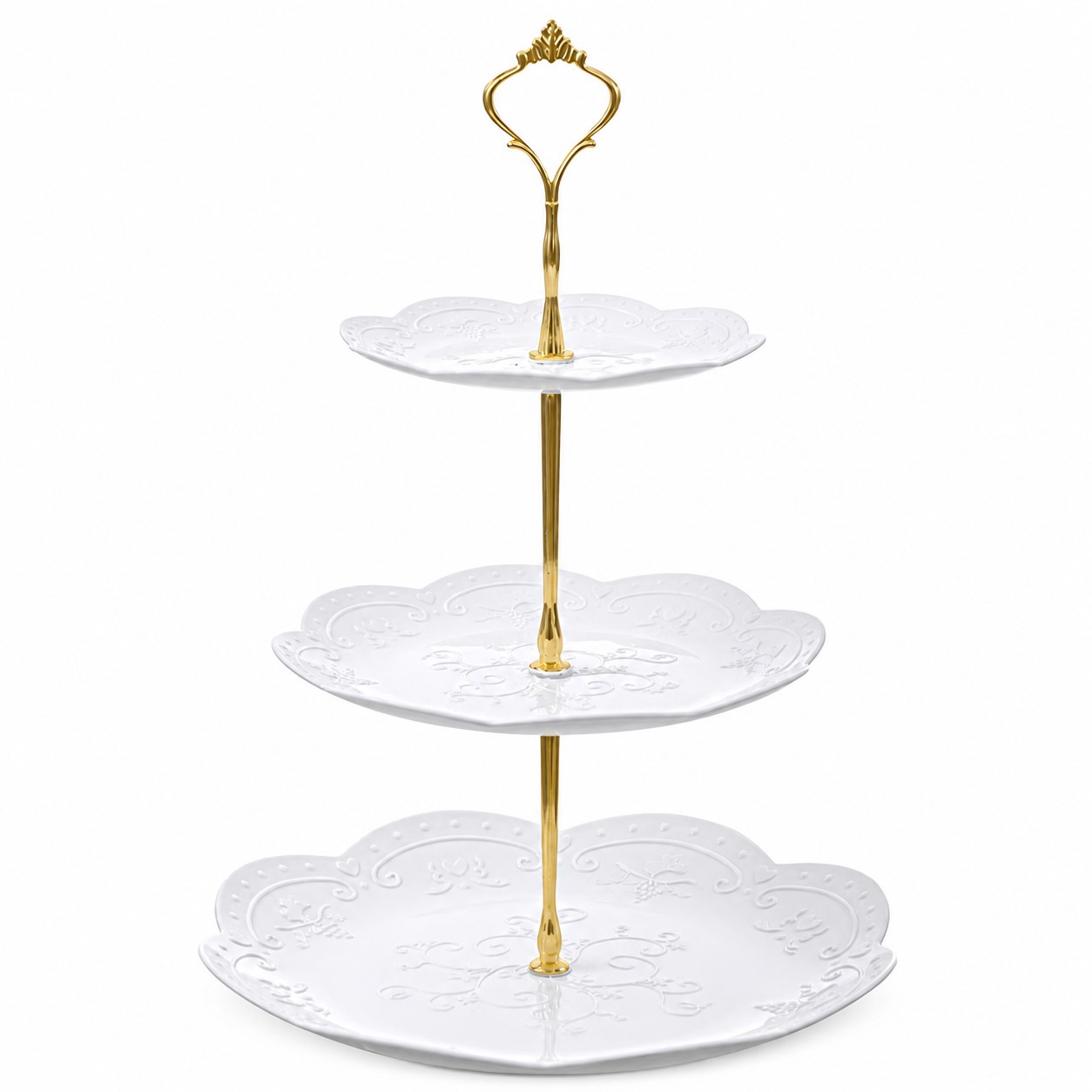 Three Tier Acrylic Dessert Stand — view 2