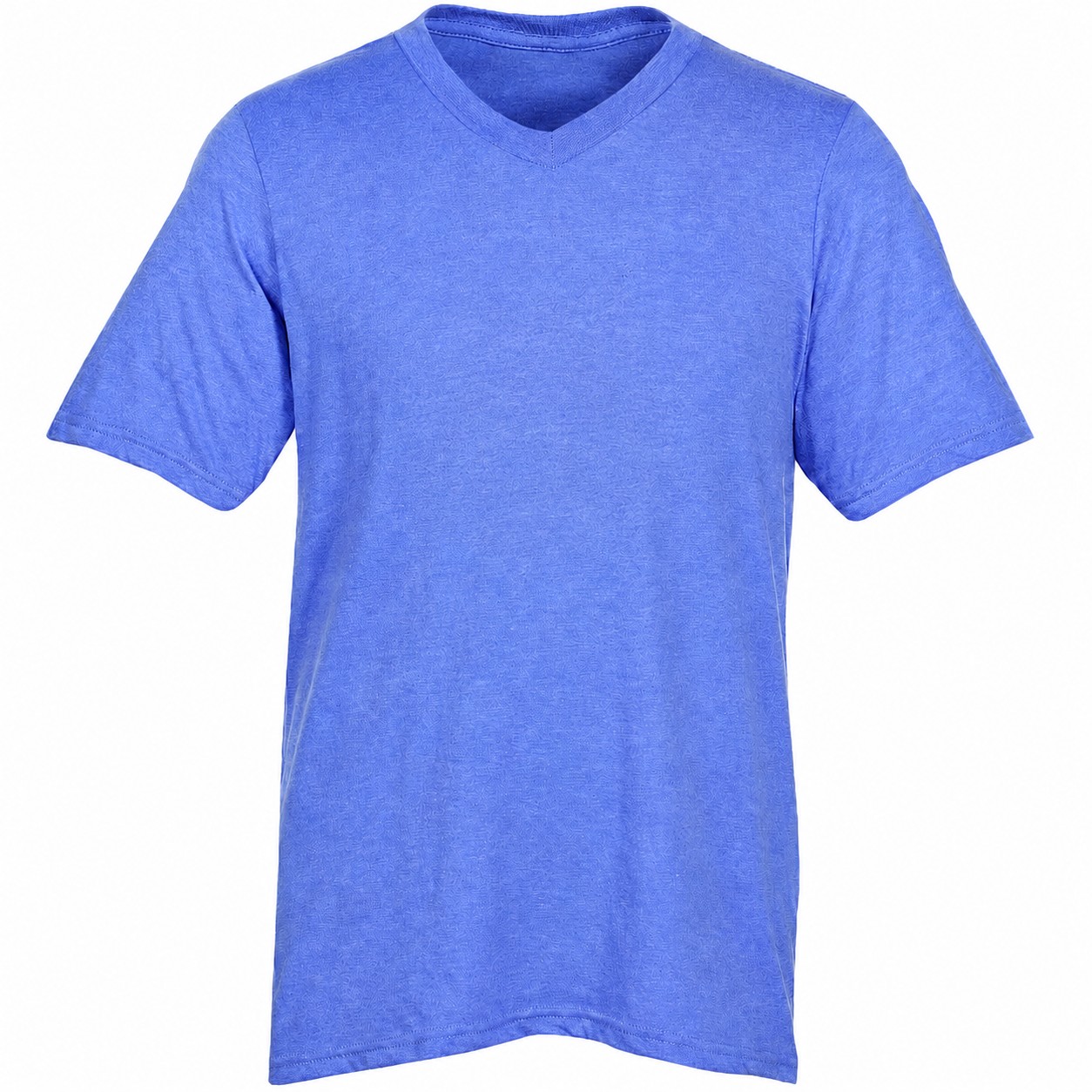 Men's Ringspun Cotton V Neck Shirt — view 2