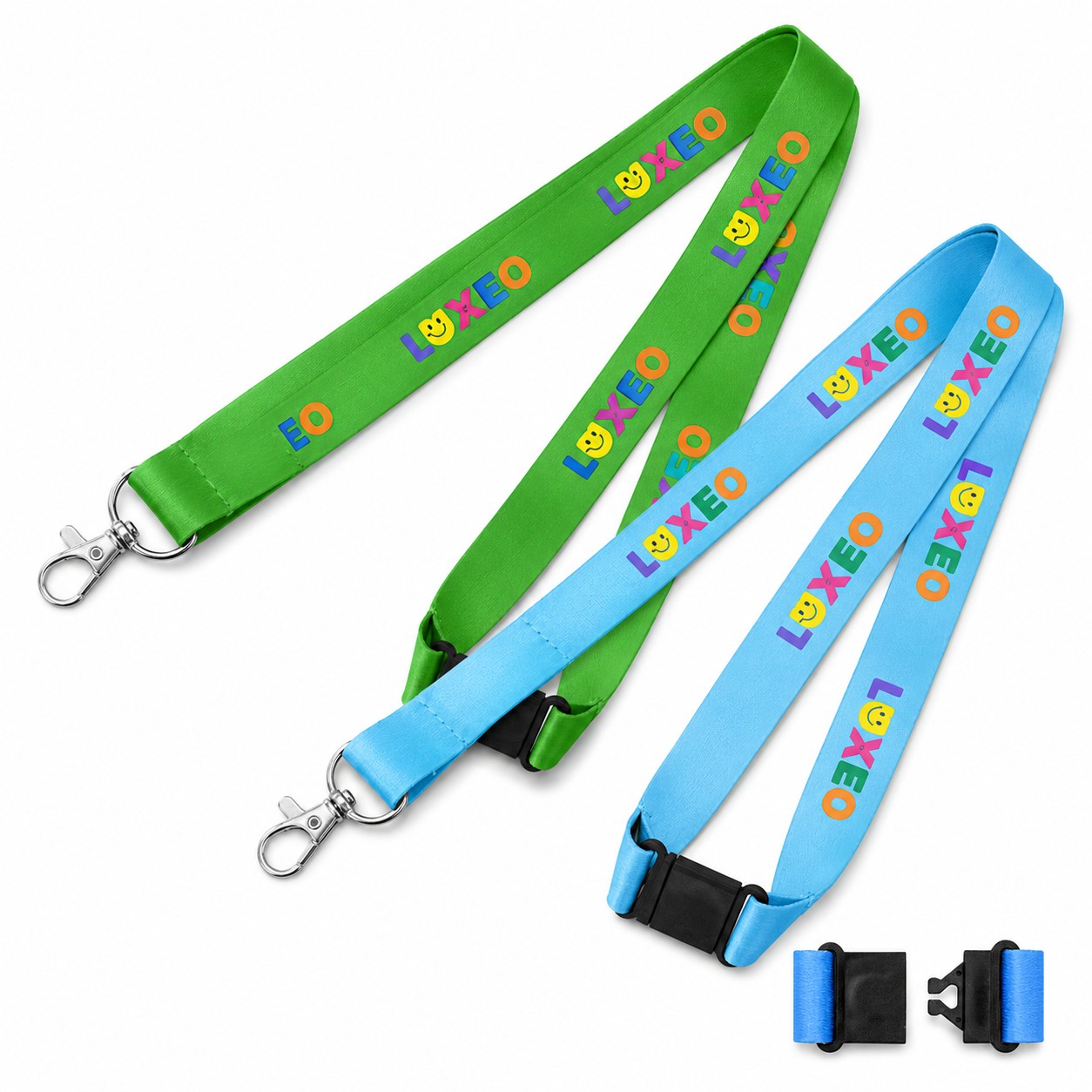 Polyester Breakaway Lobster Clip Lanyard