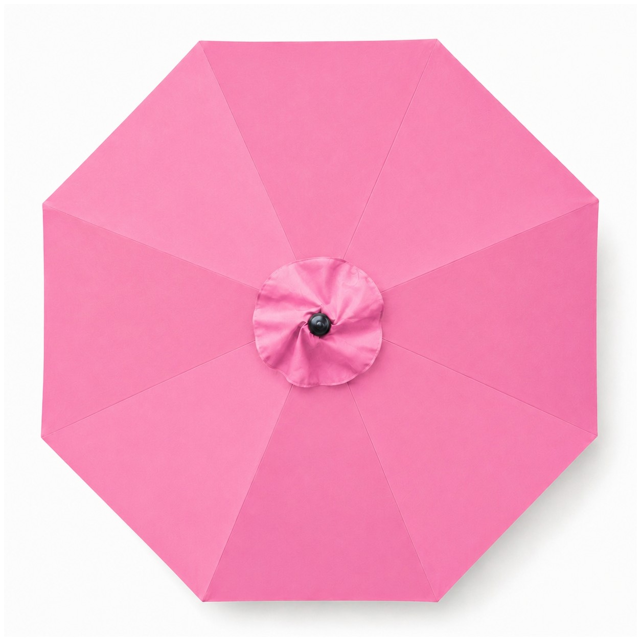 9' Aluminum Market Umbrella Crank Lift — Pink