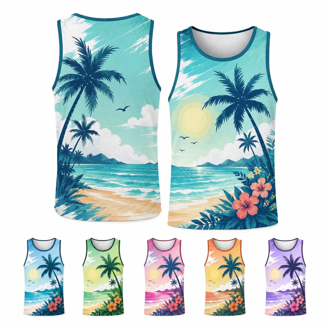 Birdseye Mesh Performance Tank Top