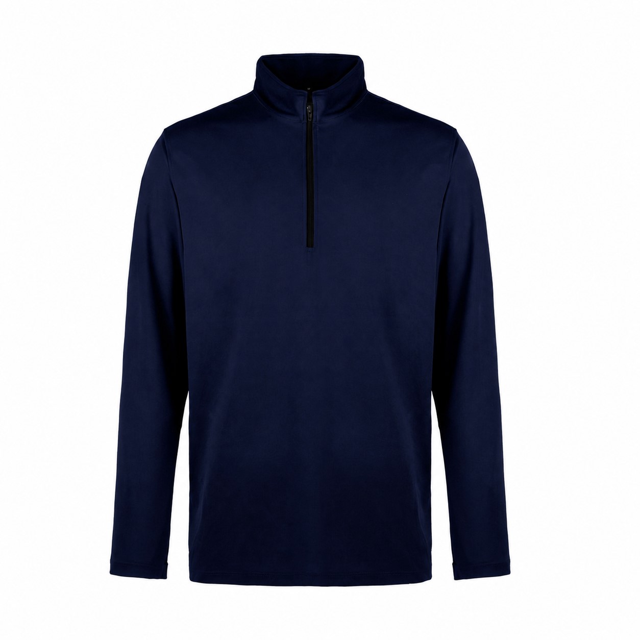 UV Micro Mesh Quarter Zip Shirt — Navy Blue