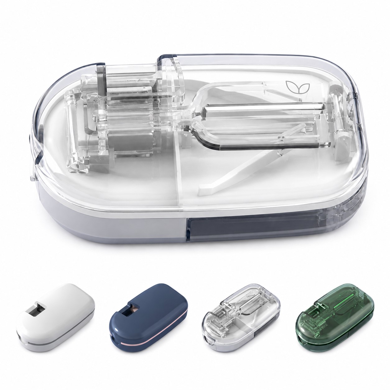 Three Function ABS Tablet Cutter Case