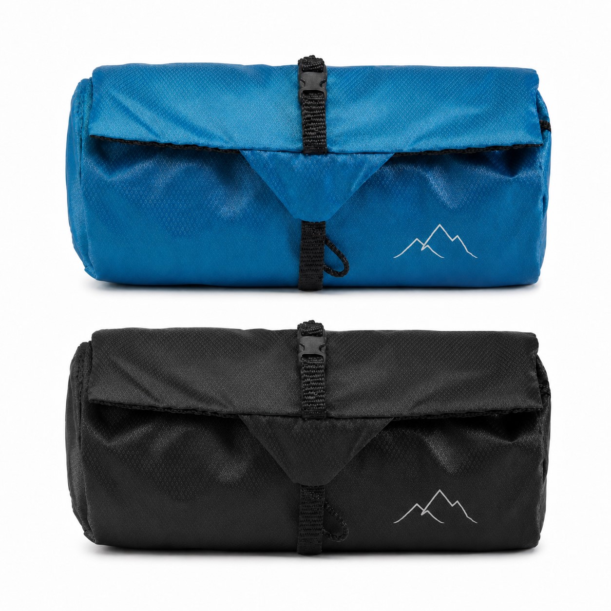Roll Up Polyester Toiletry Bag With Buckle