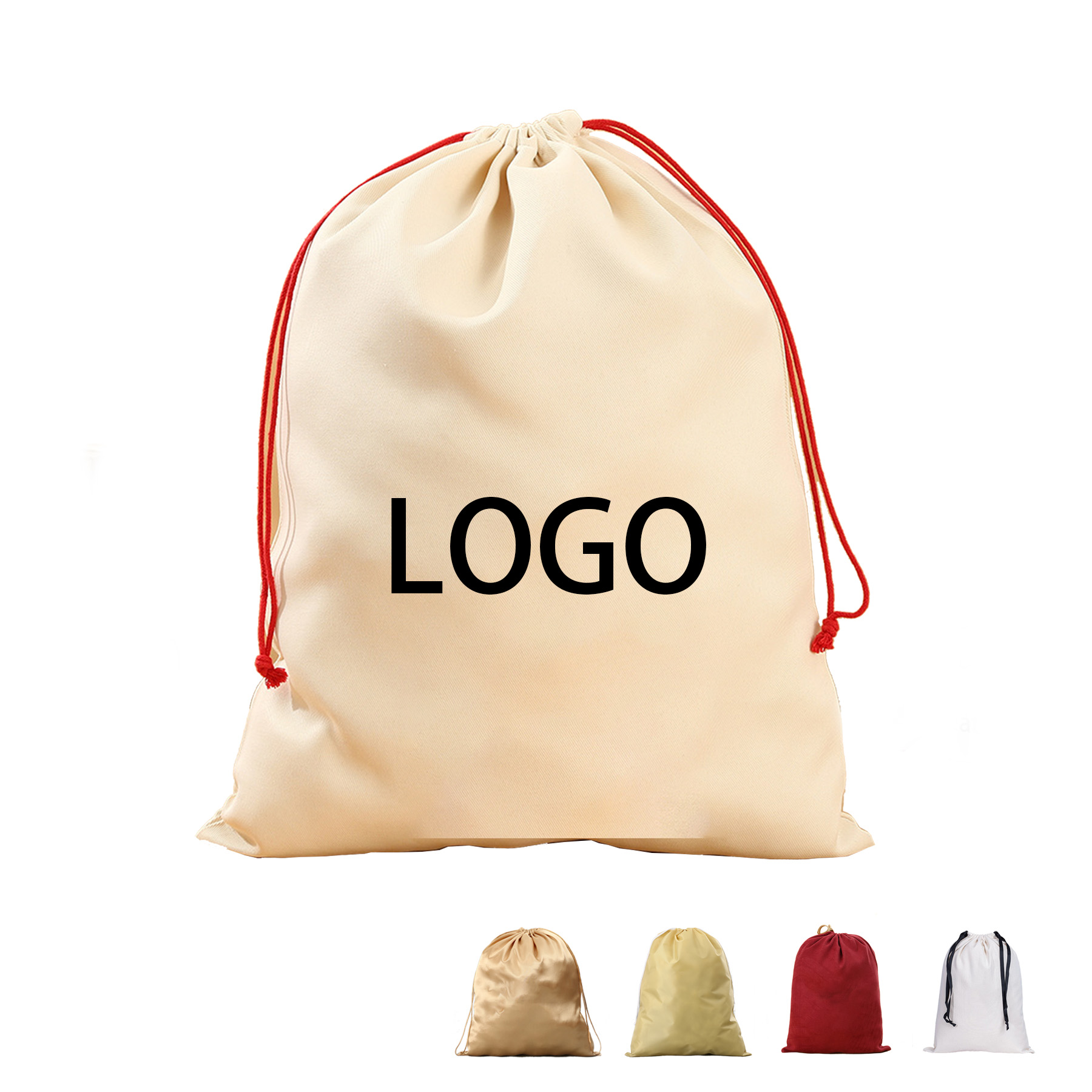 Cotton Drawstring Gift Sack