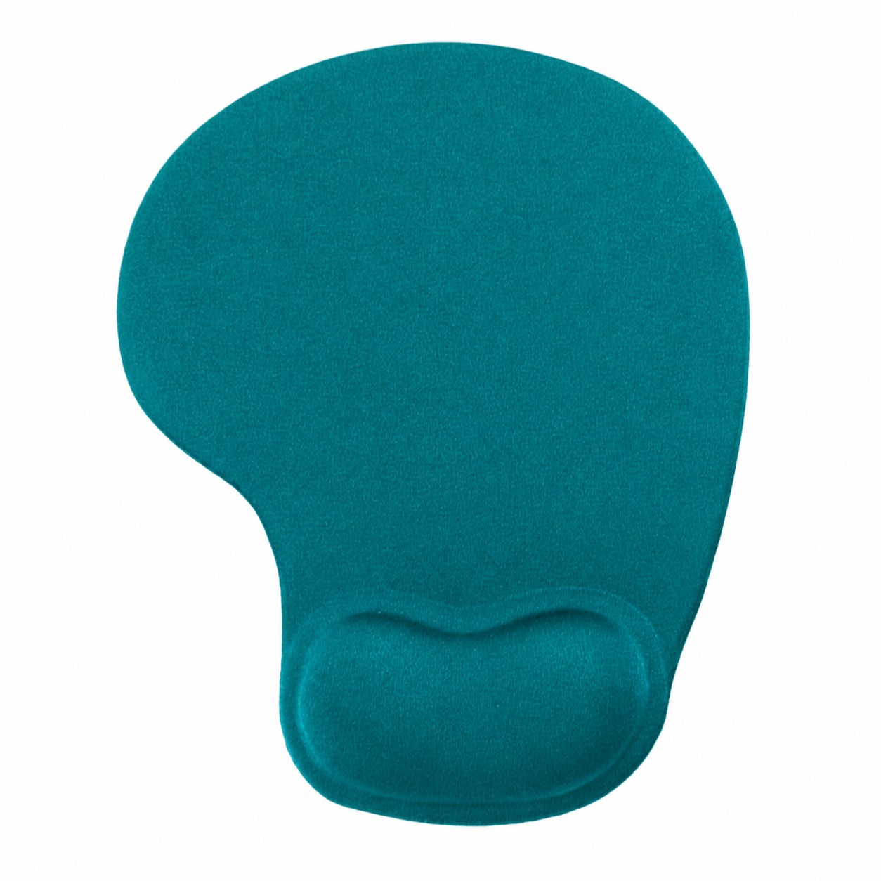 Full Page Gel Wrist Mouse Pad — Teal Blue