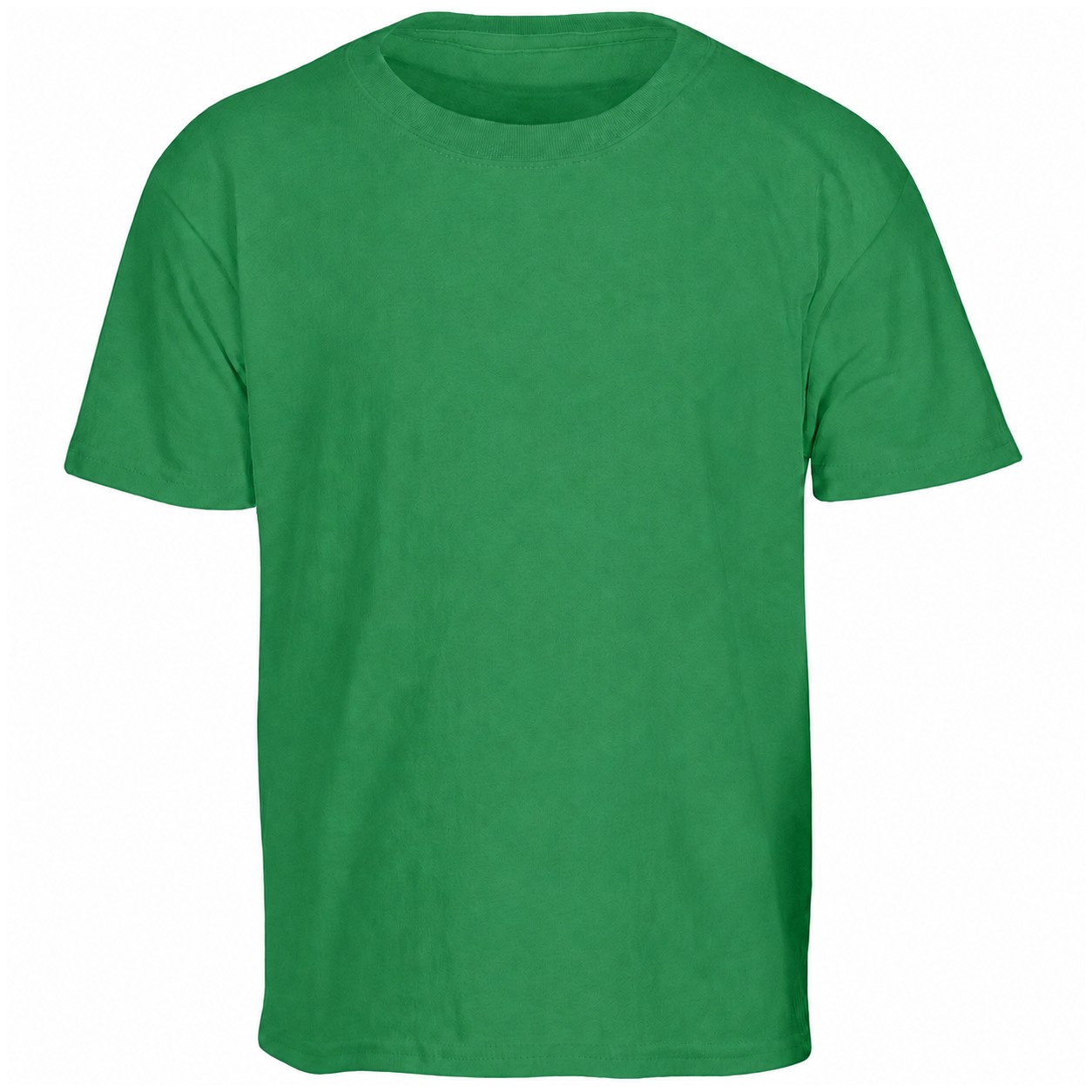 Youth Cotton T Shirt — Green