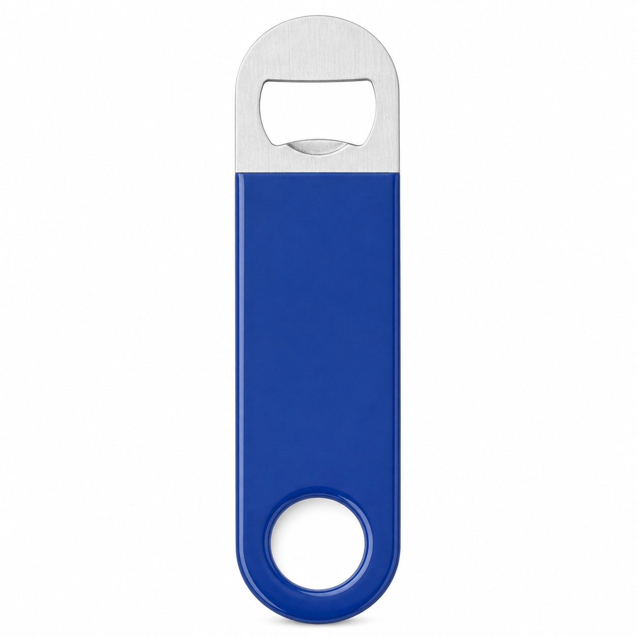 Flat Stainless Steel Bottle Opener — view 2