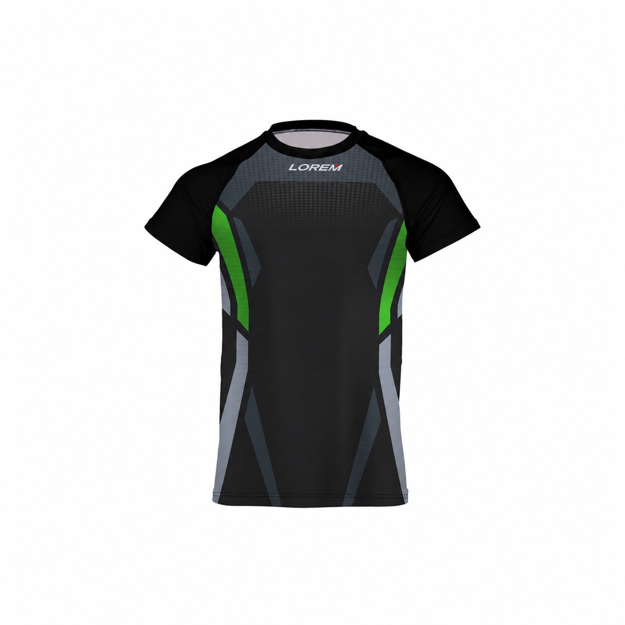 Men's Compression Gym Workout Shirt — Green