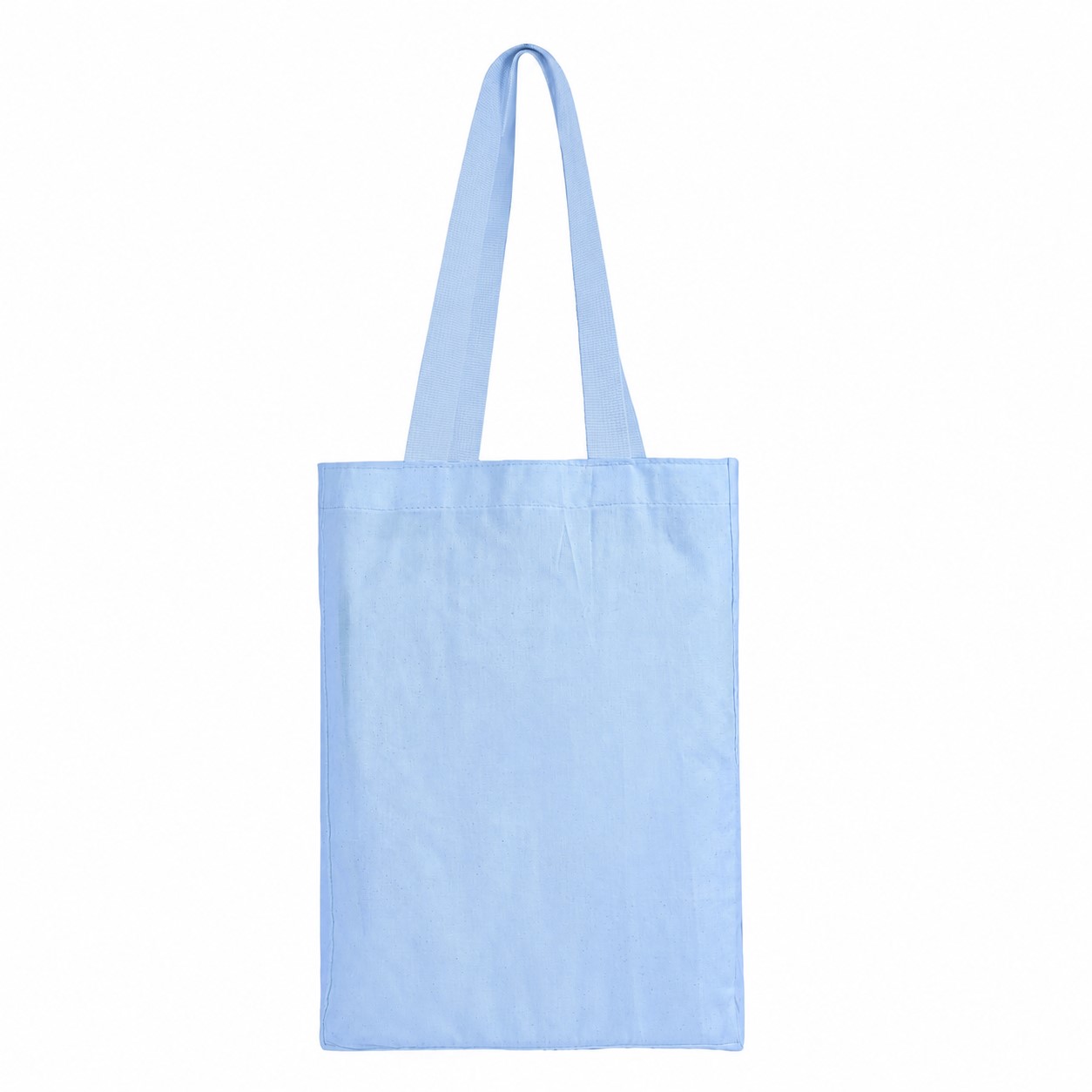 Cotton Tote Bag — Light Blue