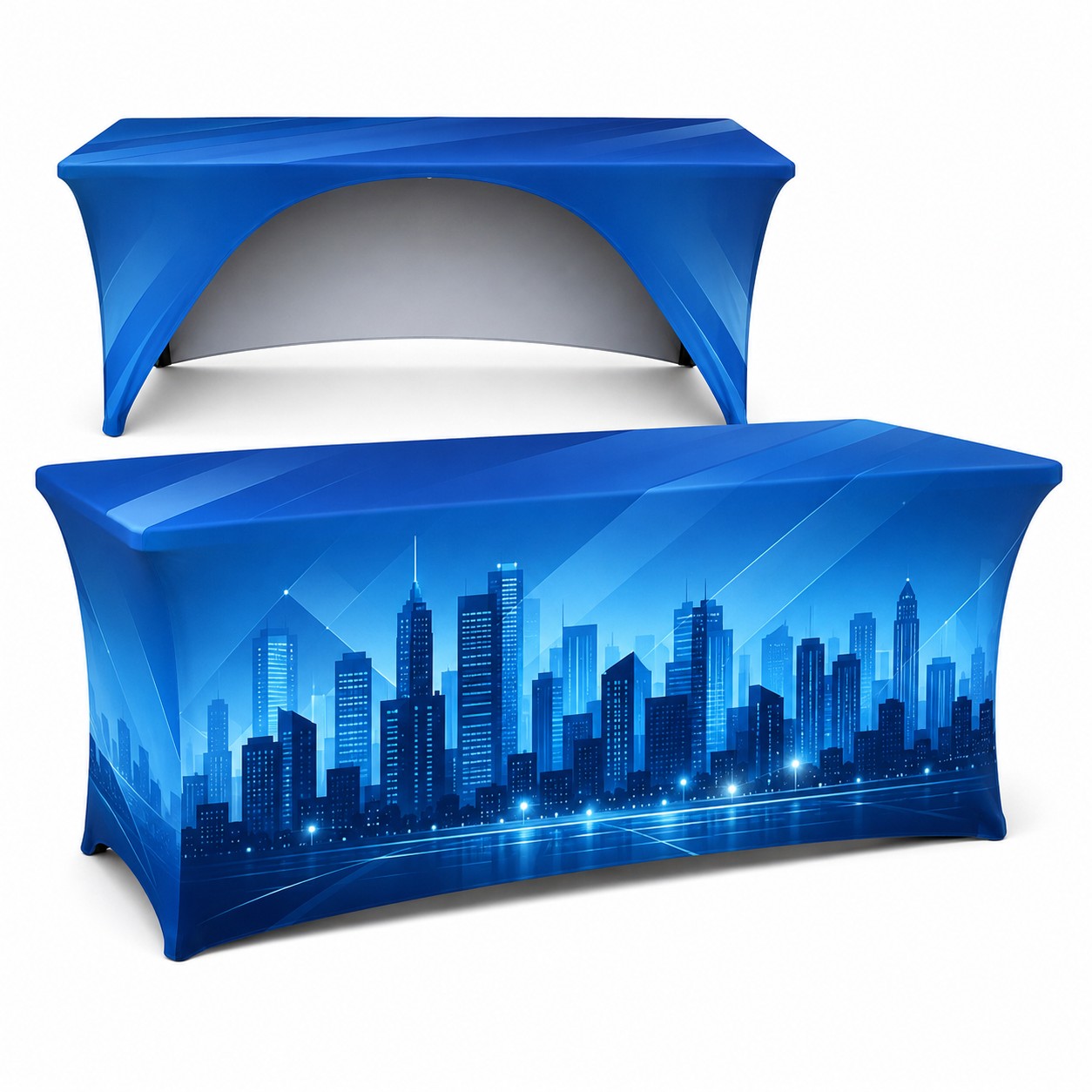 Open Back 6' Spandex Table Cover