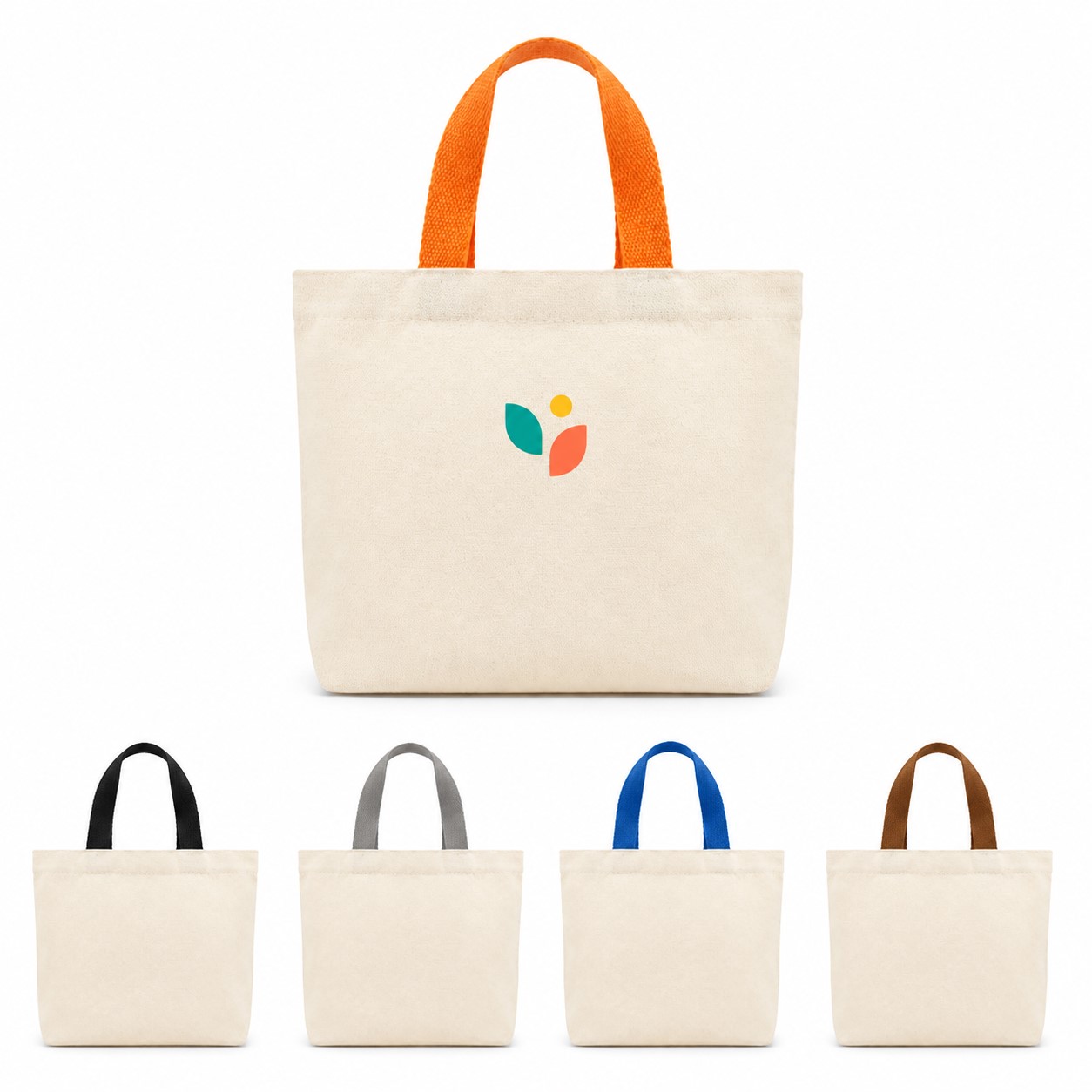 Small Canvas Handled Shopping Tote