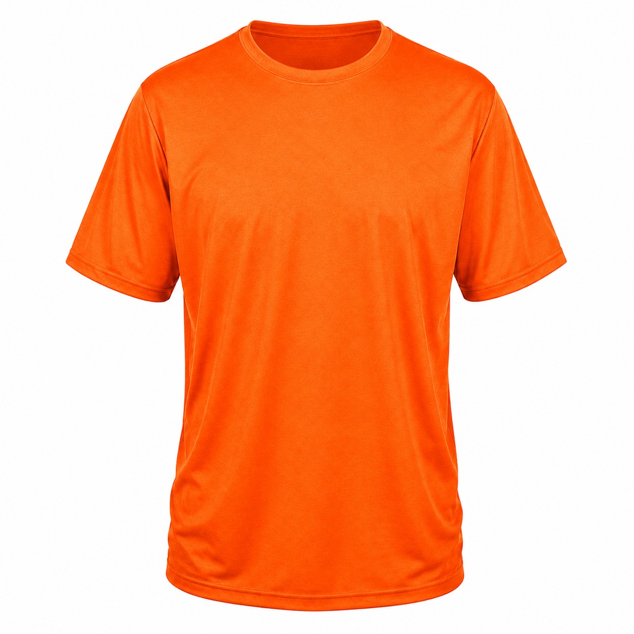 Quarter Zip Fleece Sweatshirt — Orange