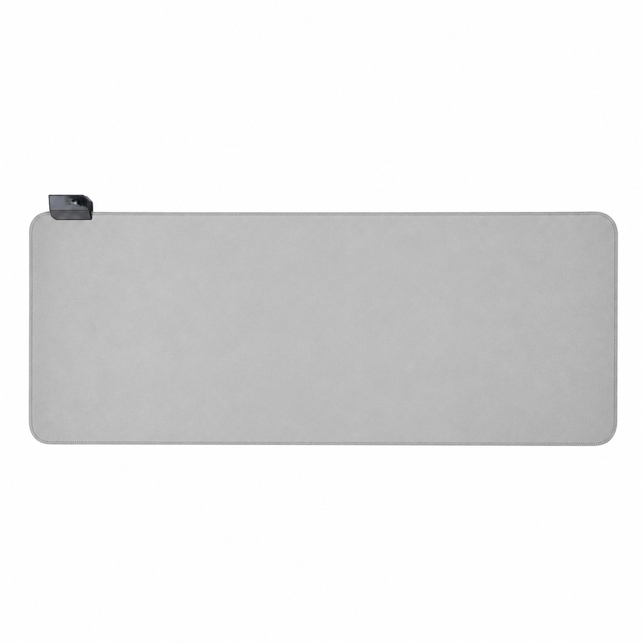 Oversized RGB Gaming Mouse Pad — Nickel Silver