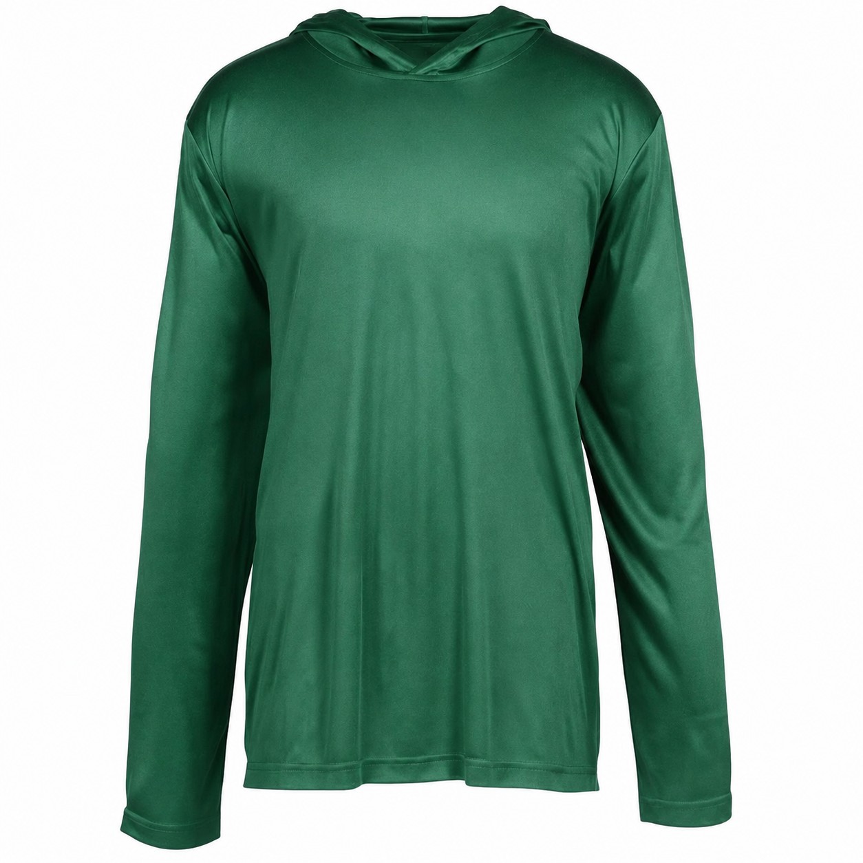 Hooded Polyester Performance Tee — view 2