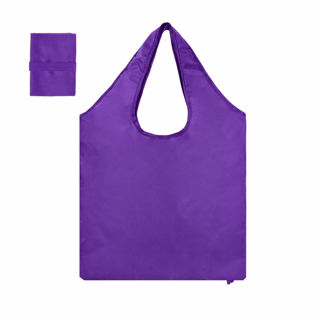210T Polyester Tote Bag — Purple