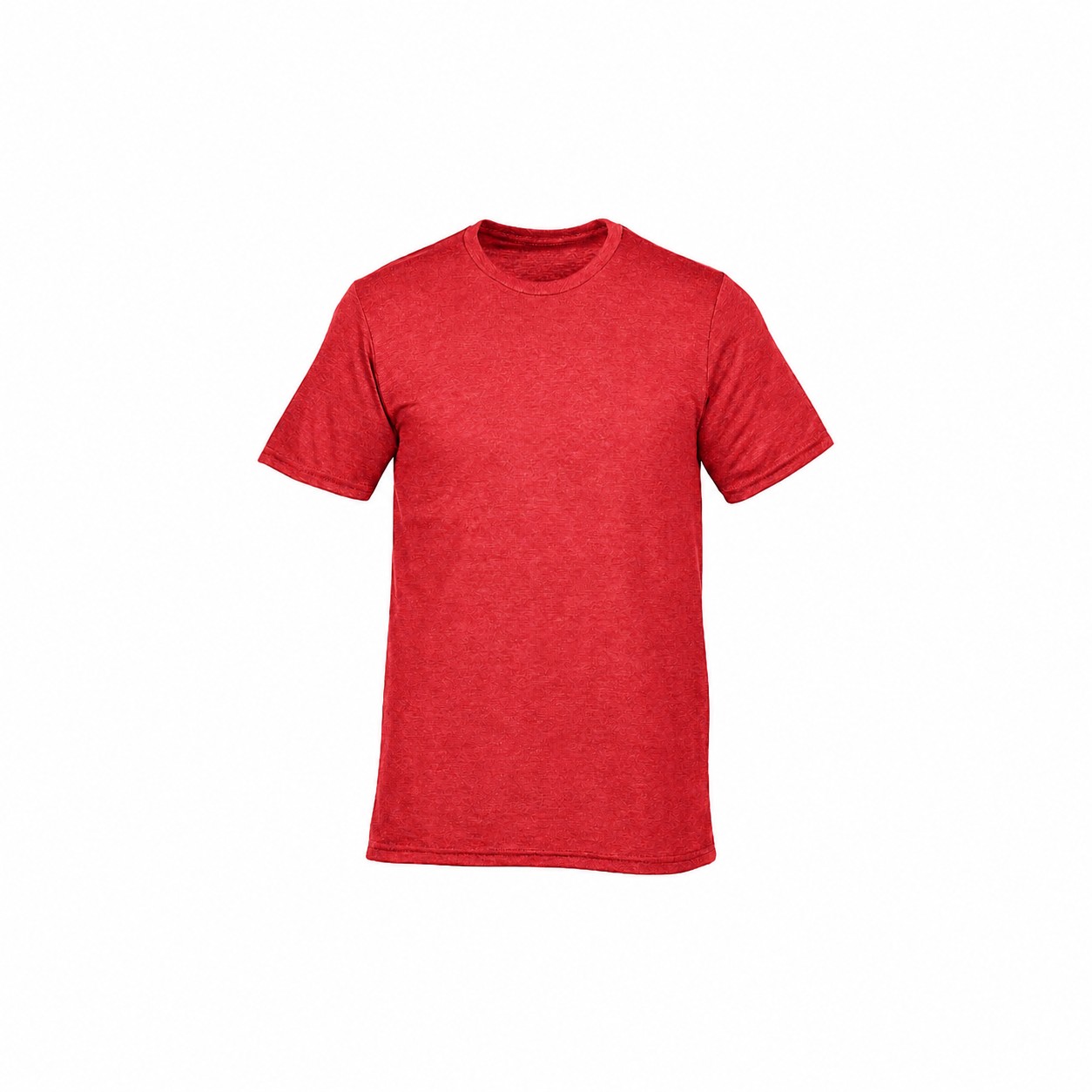 Recycled Tri Blend Crewneck Tee — Red