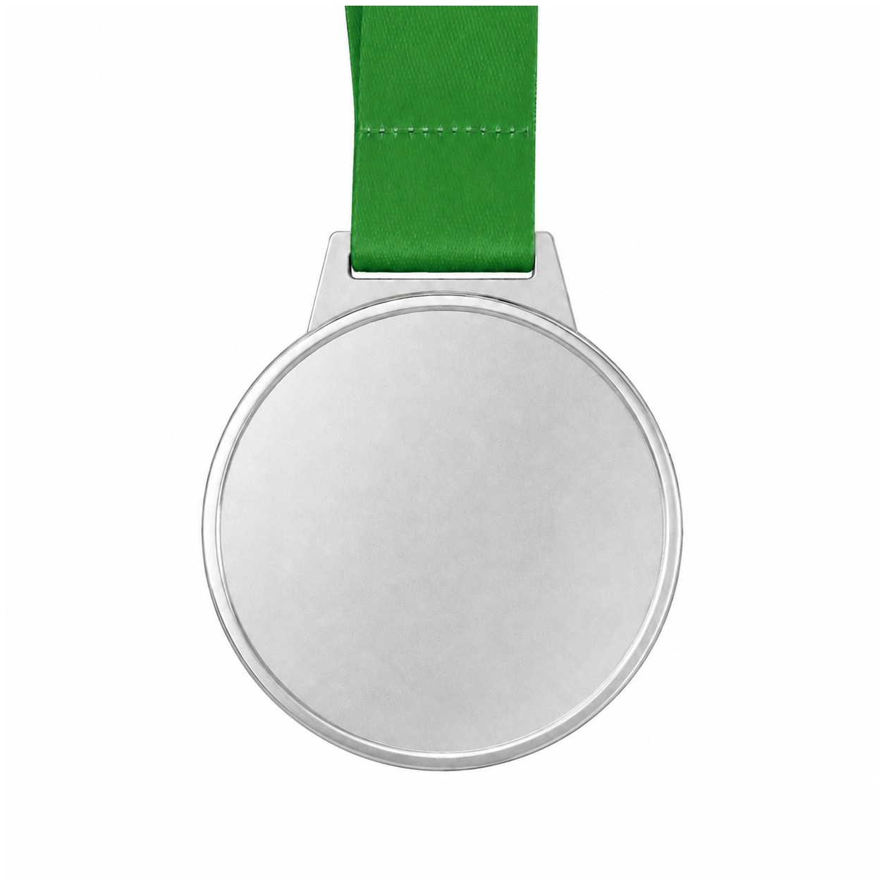 Single Sided Hard Enamel Medal — Green