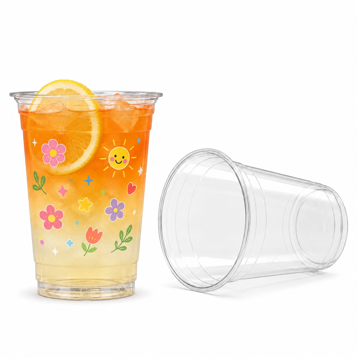 Clear PET Sixteen Ounce Cold Drink Cup