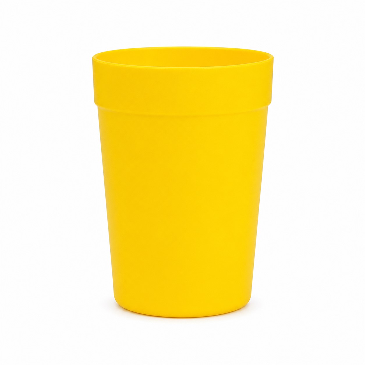 Smooth Rim Plastic Stadium Cup — view 2