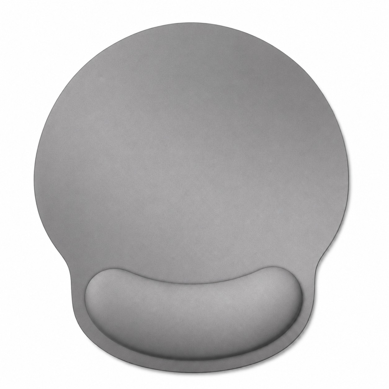 Ergonomic Gel Wrist Rest Mouse Pad — Pewter Gray
