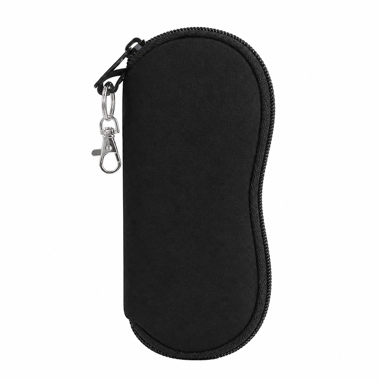 Neoprene Zip Eyeglass Pouch With Hanging Hook — view 2
