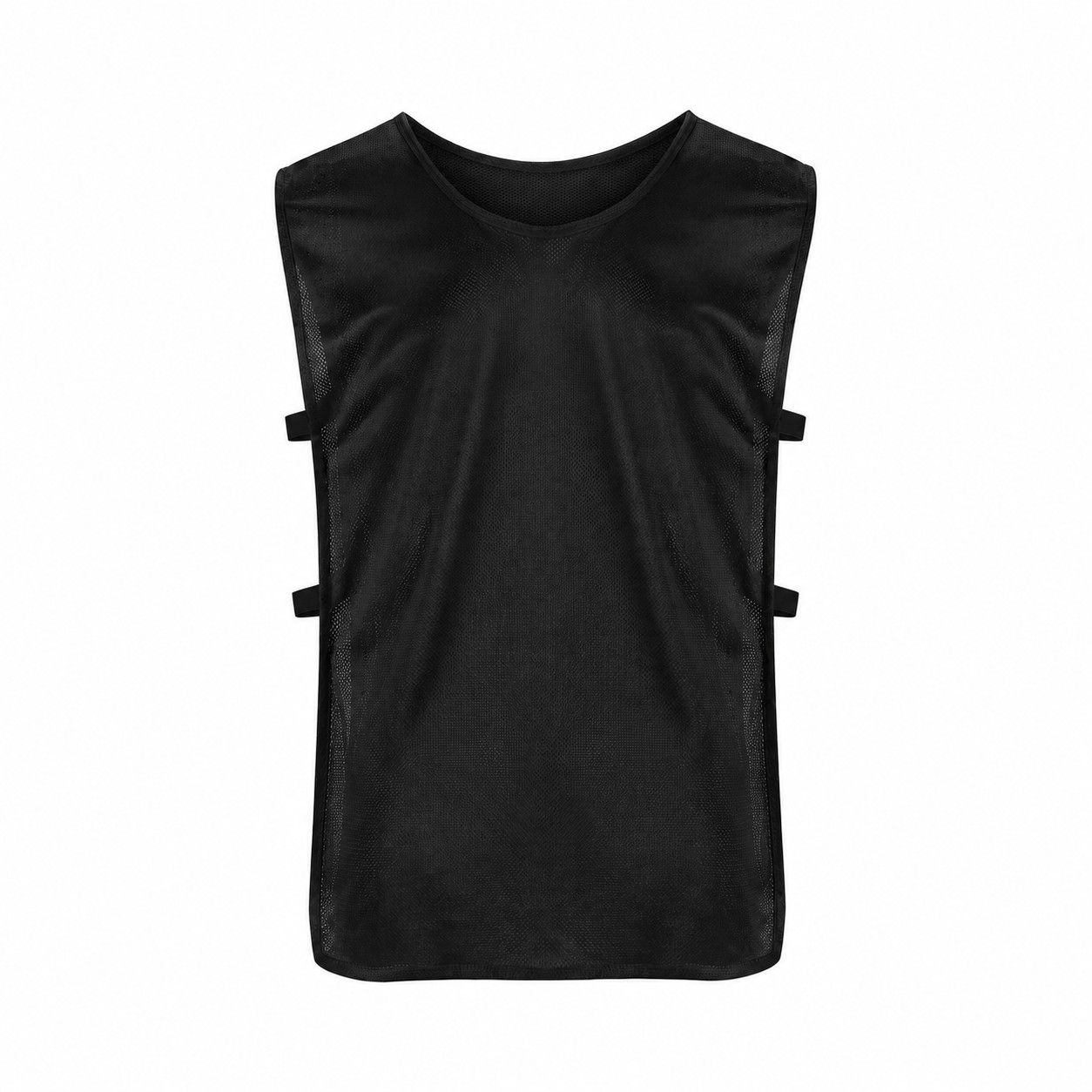 Elastic Side Training Pinnies — Black