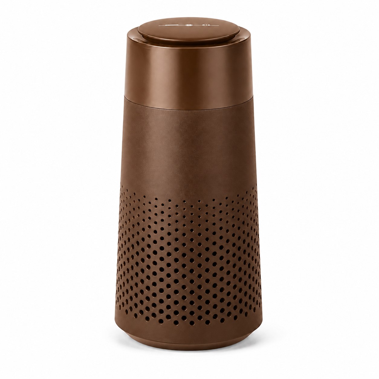 Portable HEPA Car Air Purifier — Brown
