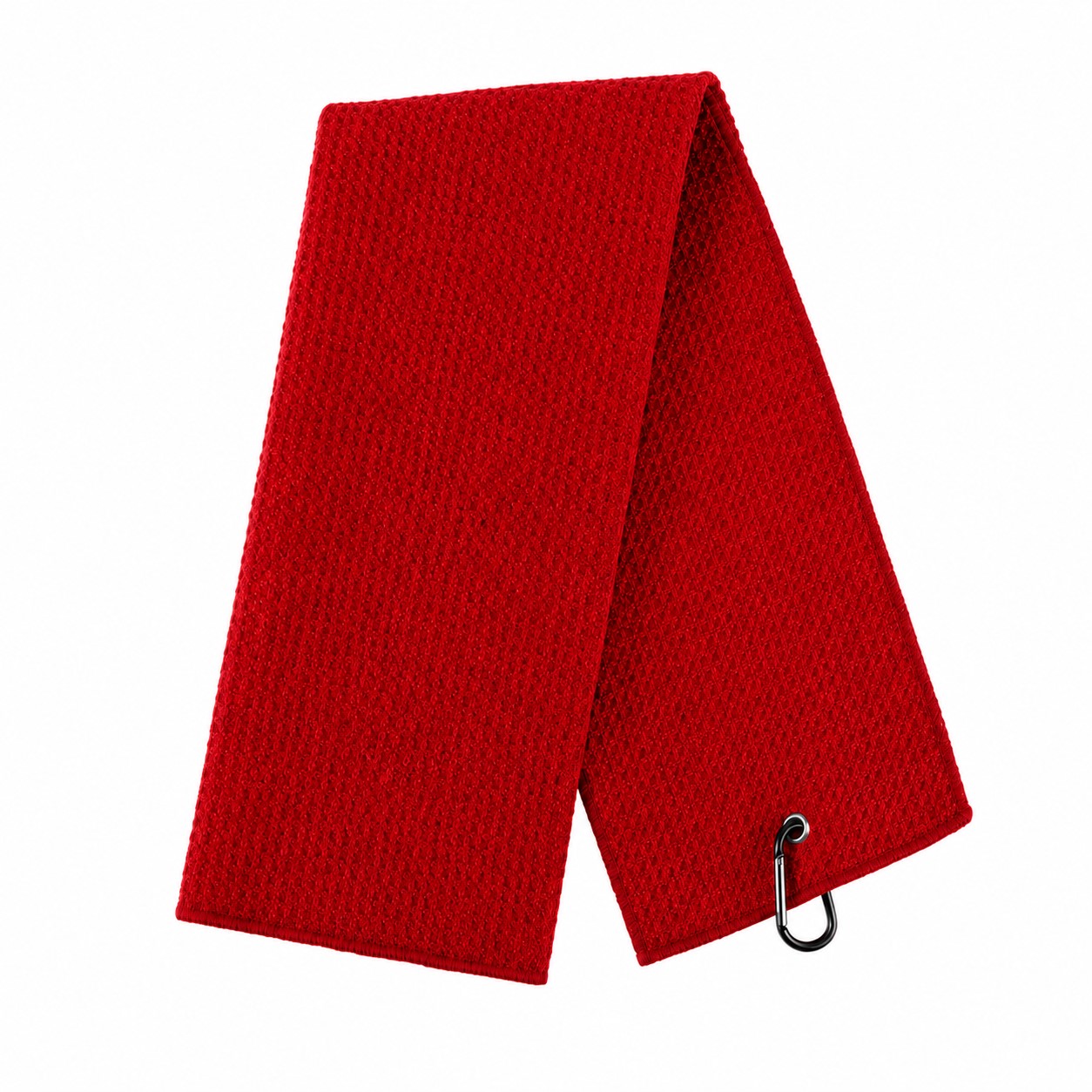 Embroidered Waffle Microfiber Golf Towel — view 2