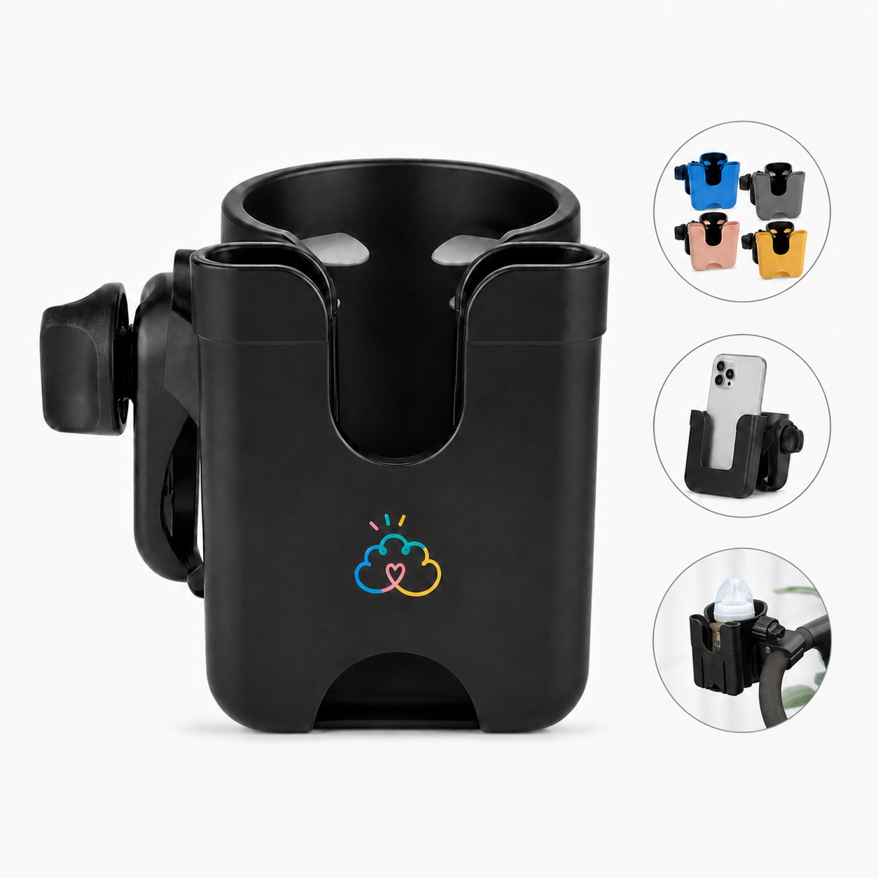 ABS Cup Holder And Phone Mount