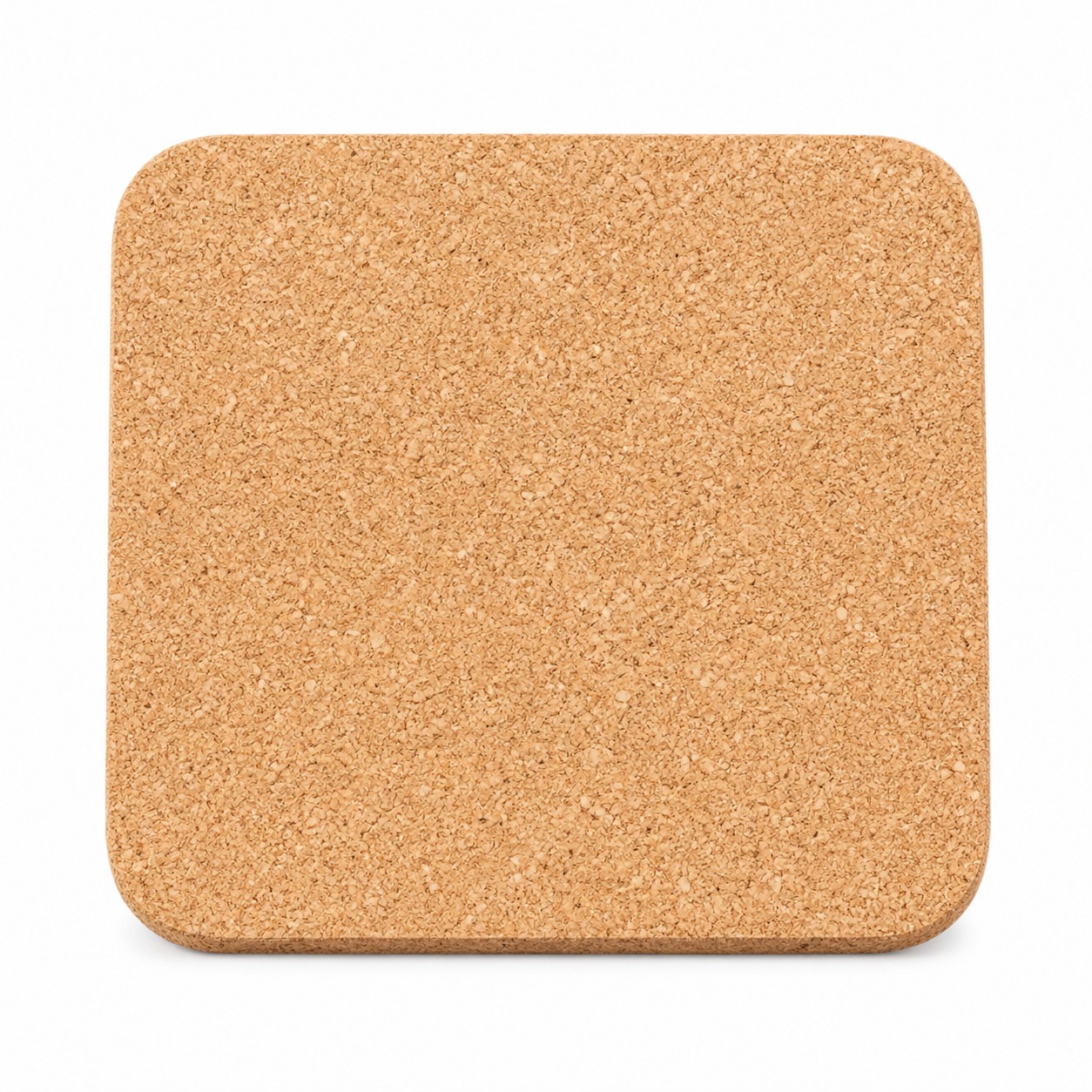 Square Cork Beverage Coaster — view 2