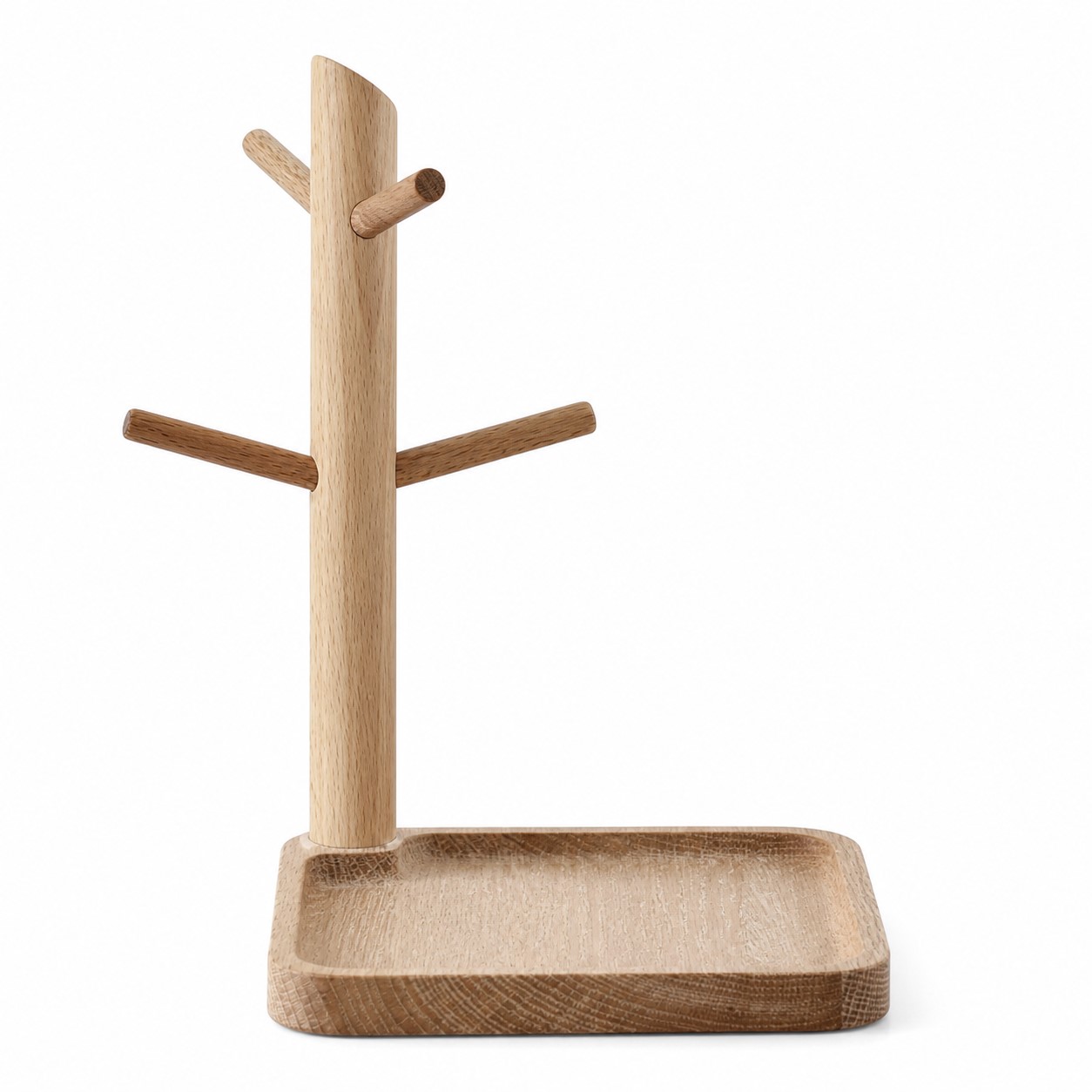 Wood Key And Jewelry Organizer Tray — view 2