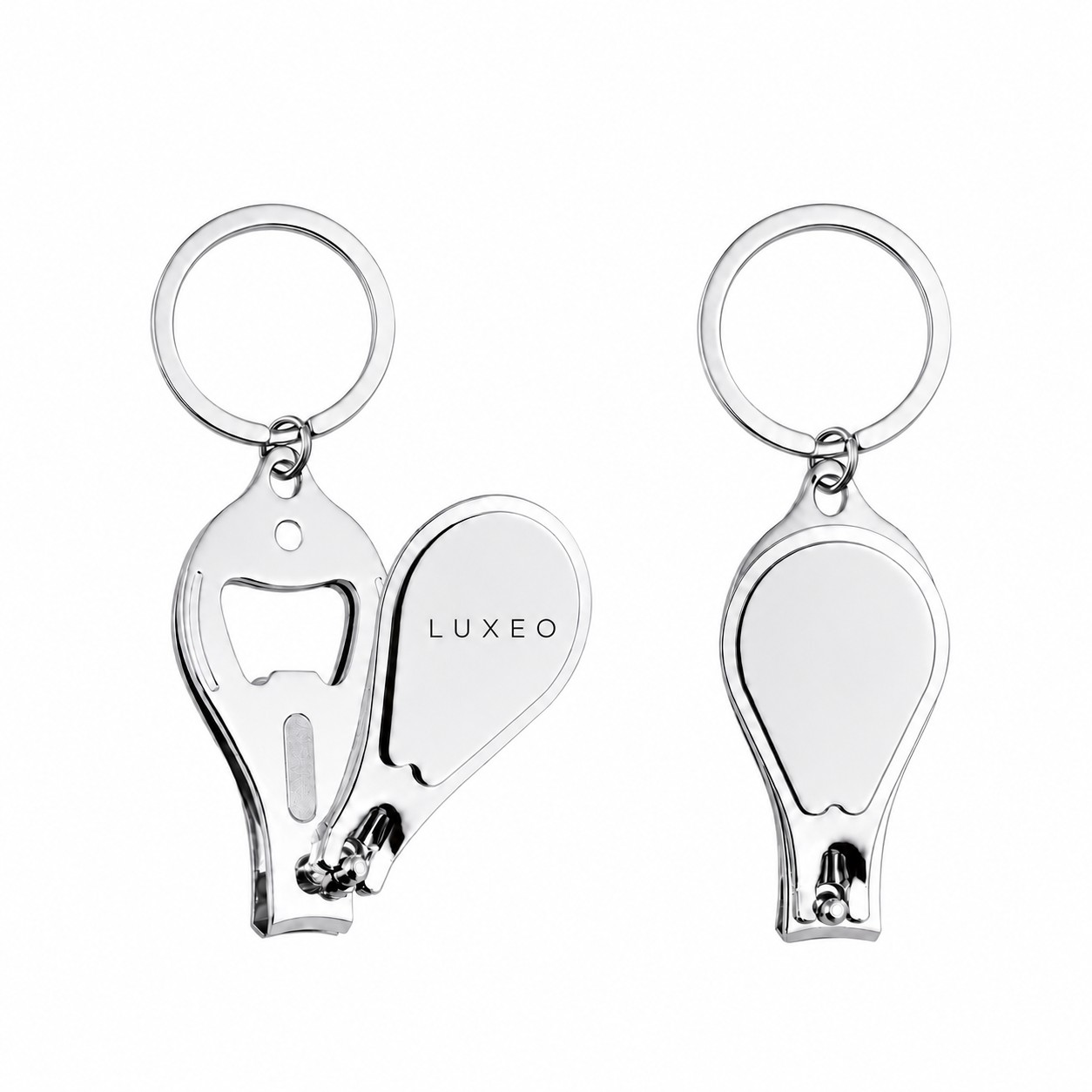 Nail Clipper Bottle Opener Keyring