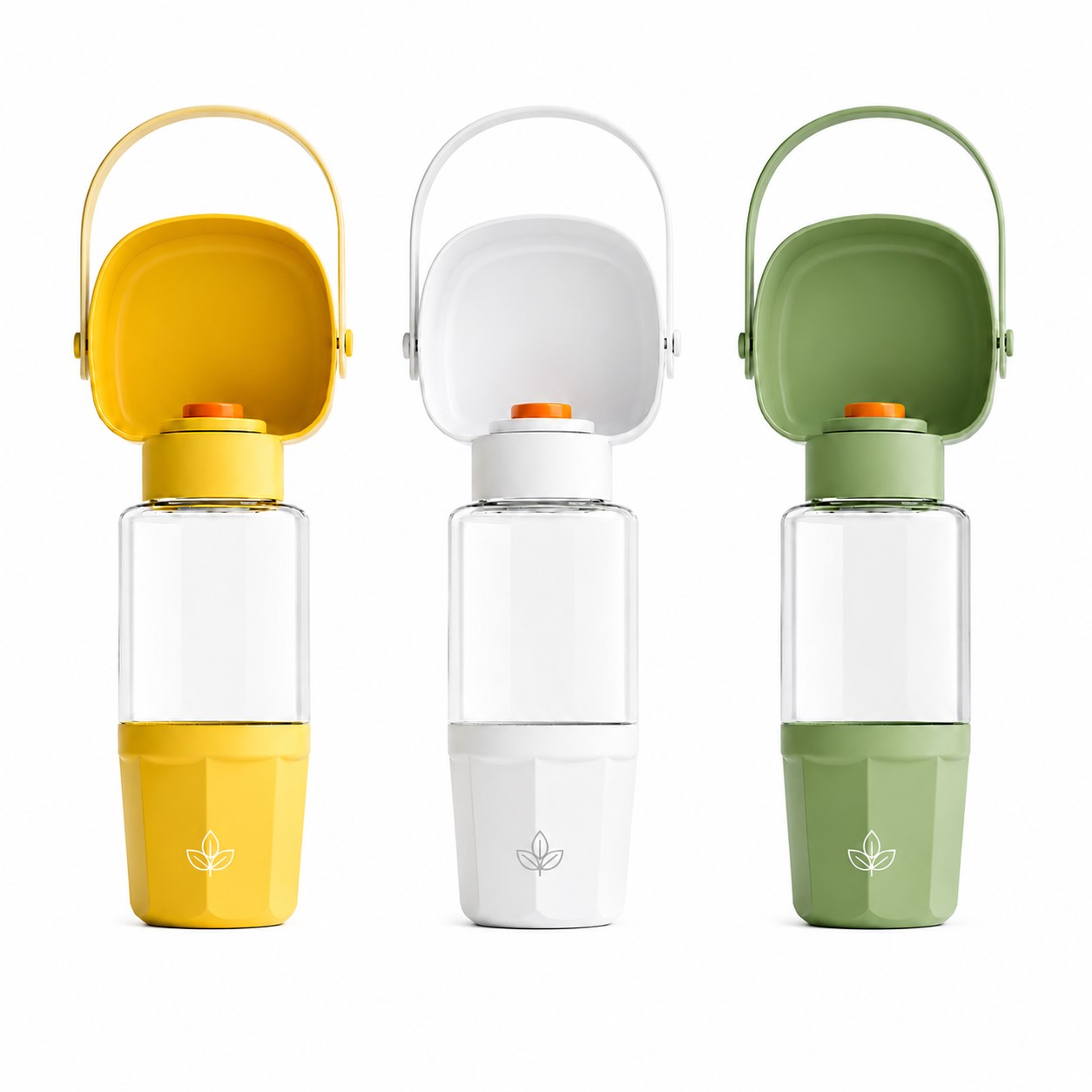 Pet Hydration Bottle With Food Storage