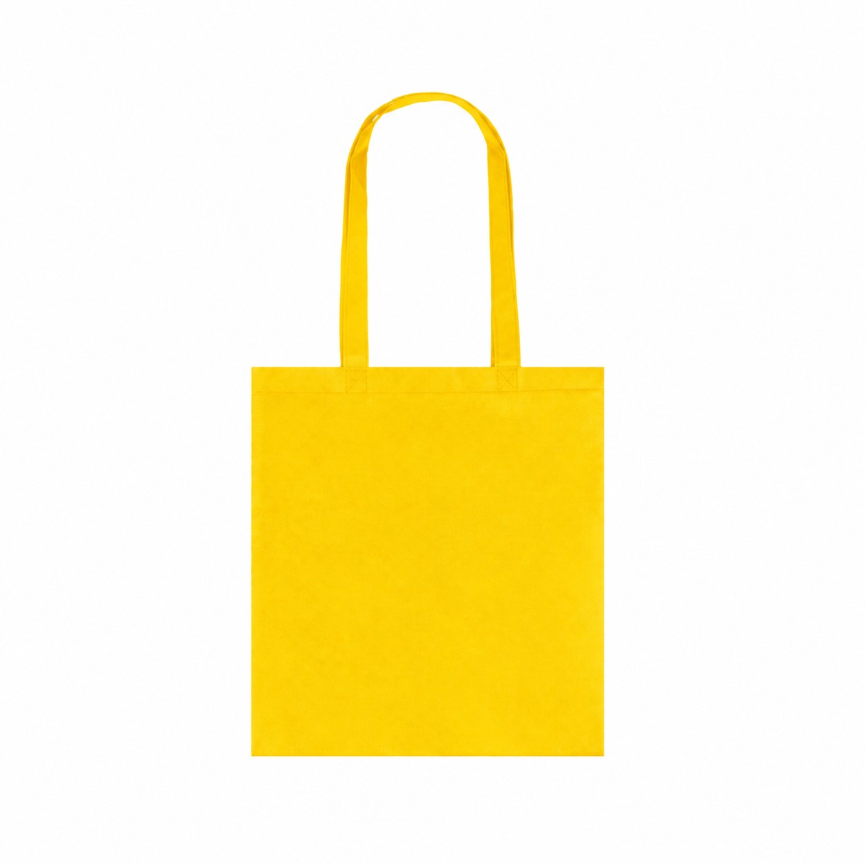 80GSM Non-Woven Reinforced Handles Tote Bag — Yellow