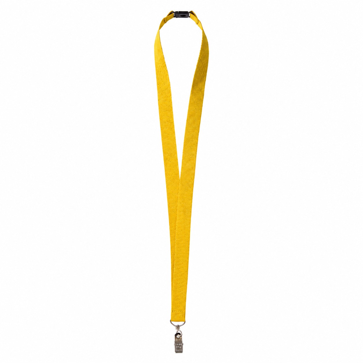 Three Quarter Inch Polyester Breakaway Lanyard — Gold