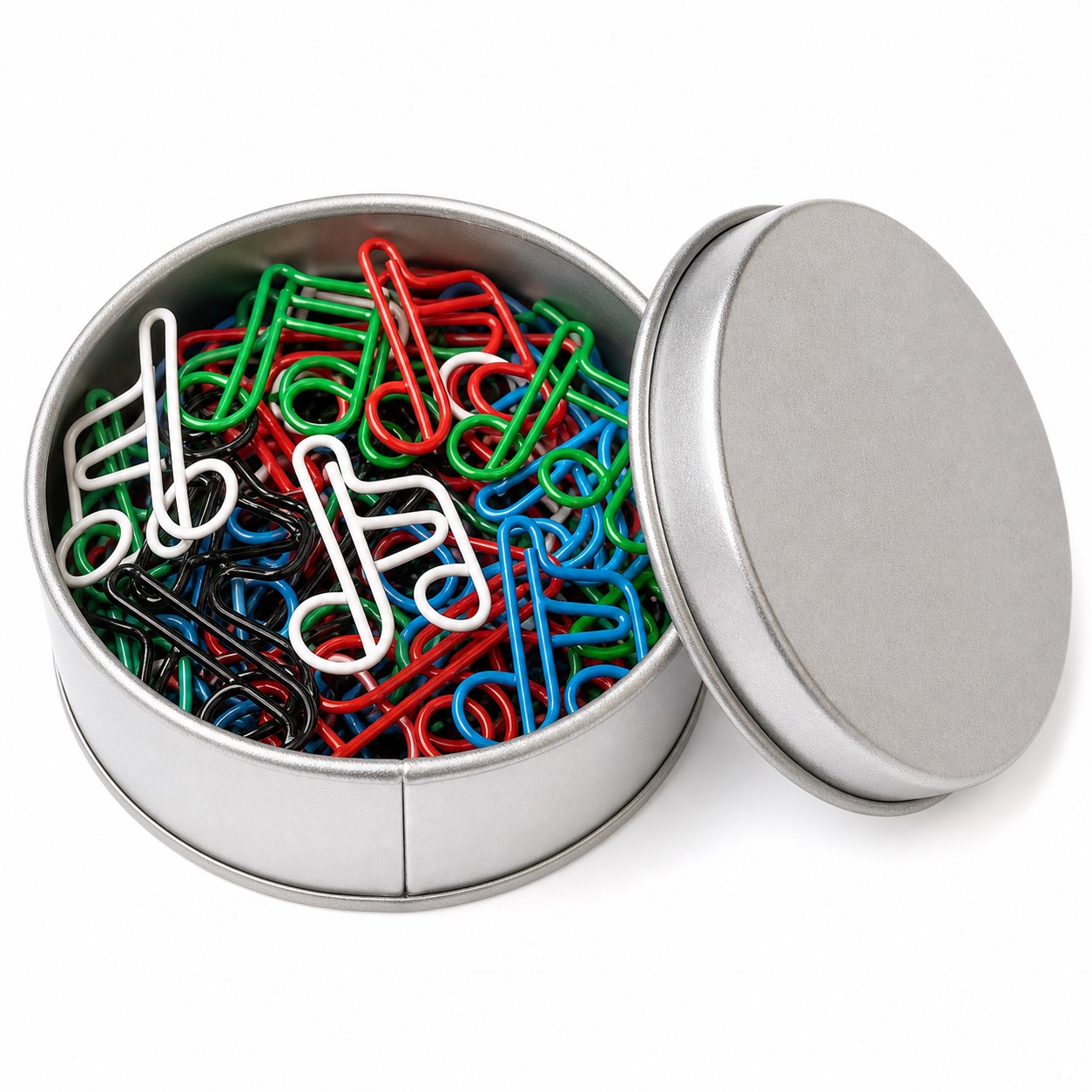Footprint Metal Paper Clips With Tin — view 2