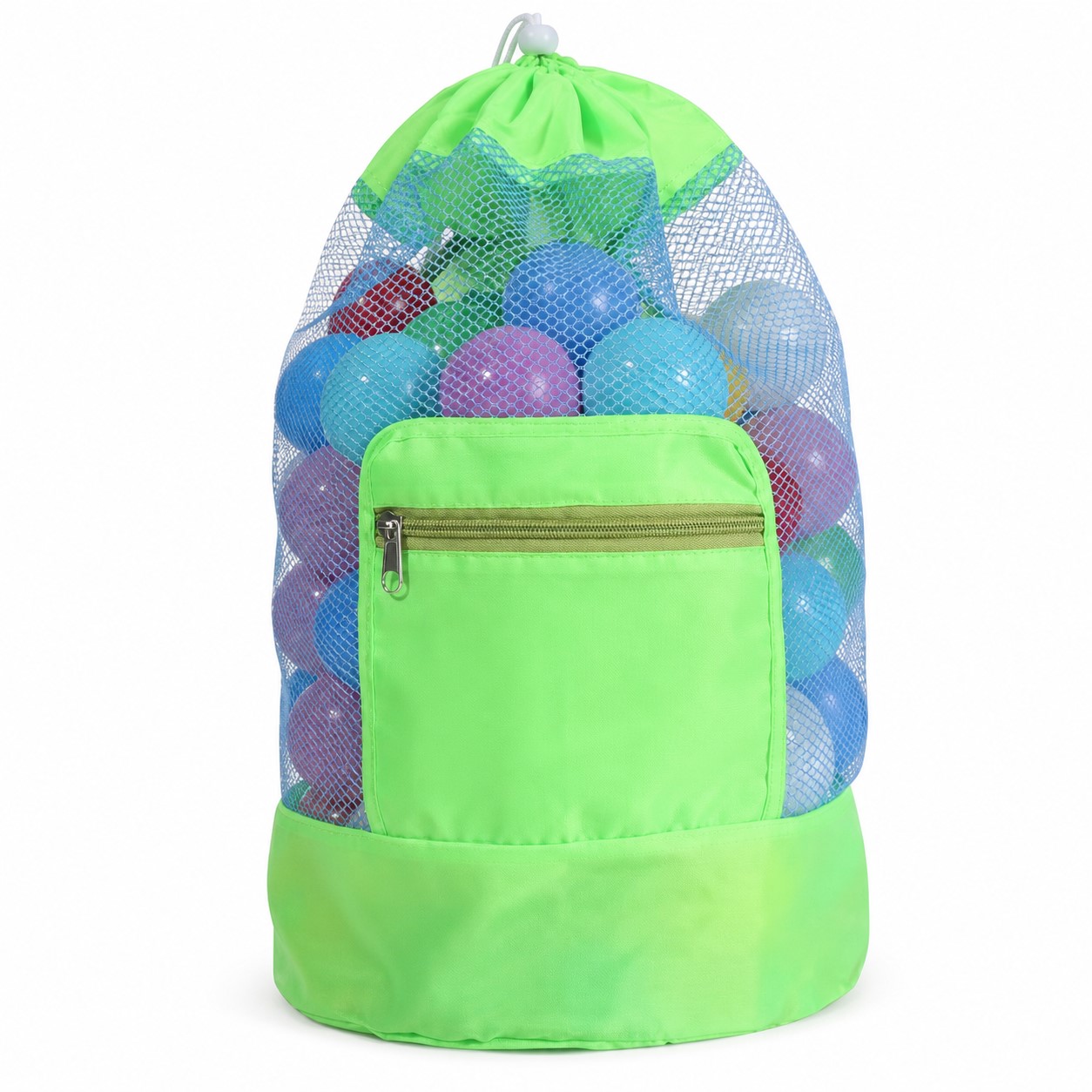 Polyester Mesh Toy Storage Backpack With Front Pocket — view 2