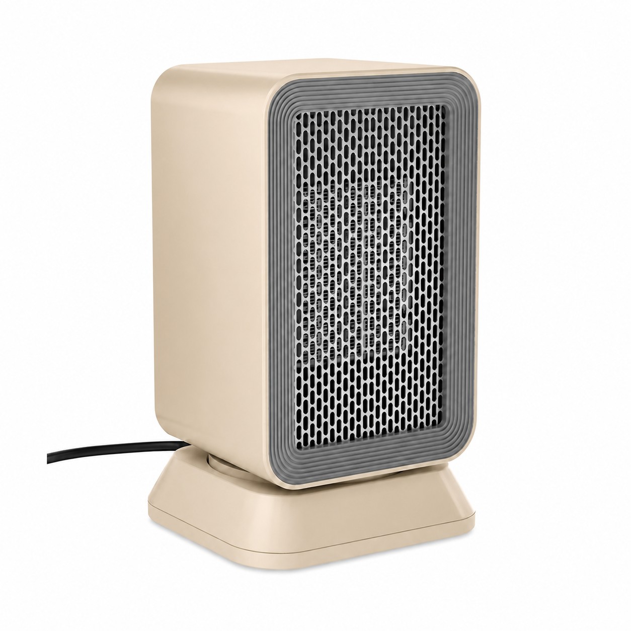 Timer Ceramic Space Heater — Beige