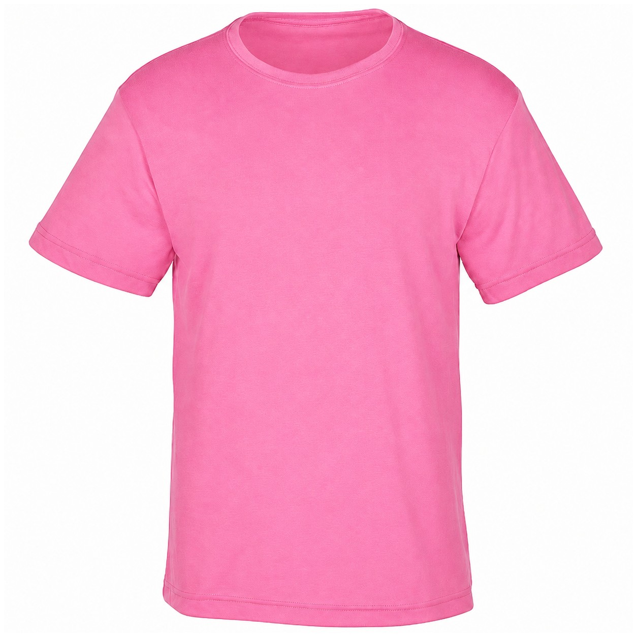 Recycled Tri-Blend Crewneck T-Shirt — Pink
