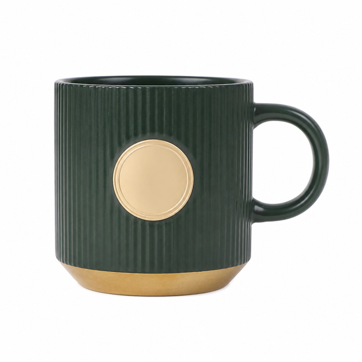 Ceramic 11 Oz Mug With Bronze Seal — view 2