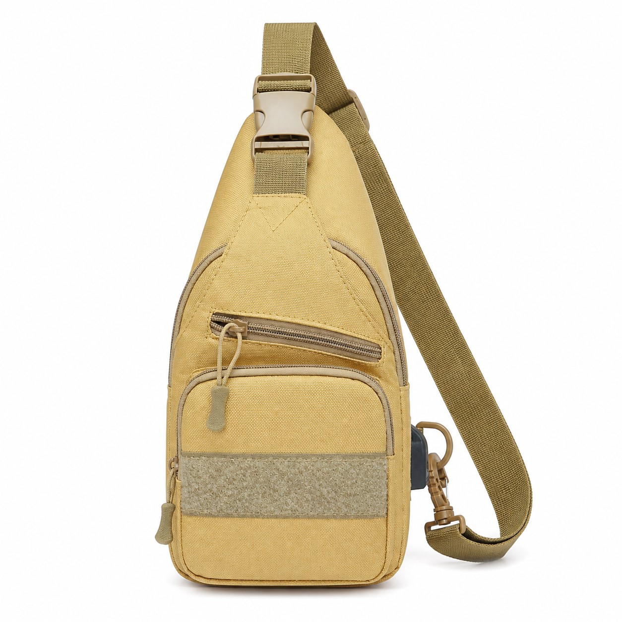 Polyester Multi Pocket Sling Backpack — view 2