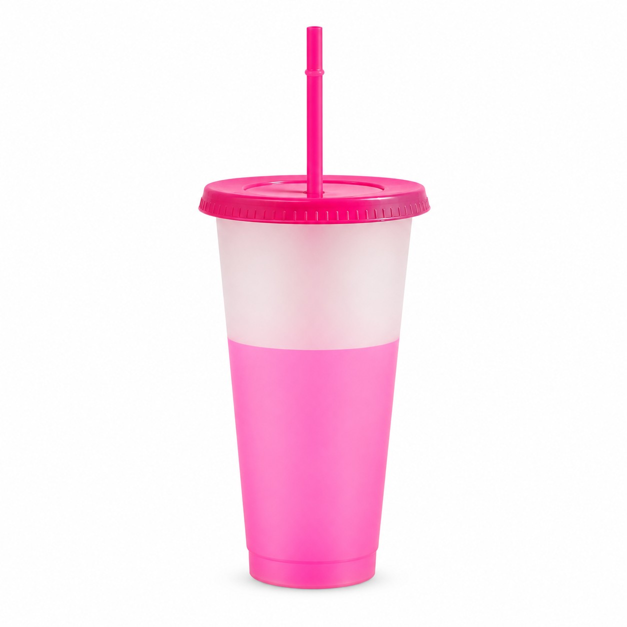 Color Changing 24 Oz Plastic Tumbler — view 2