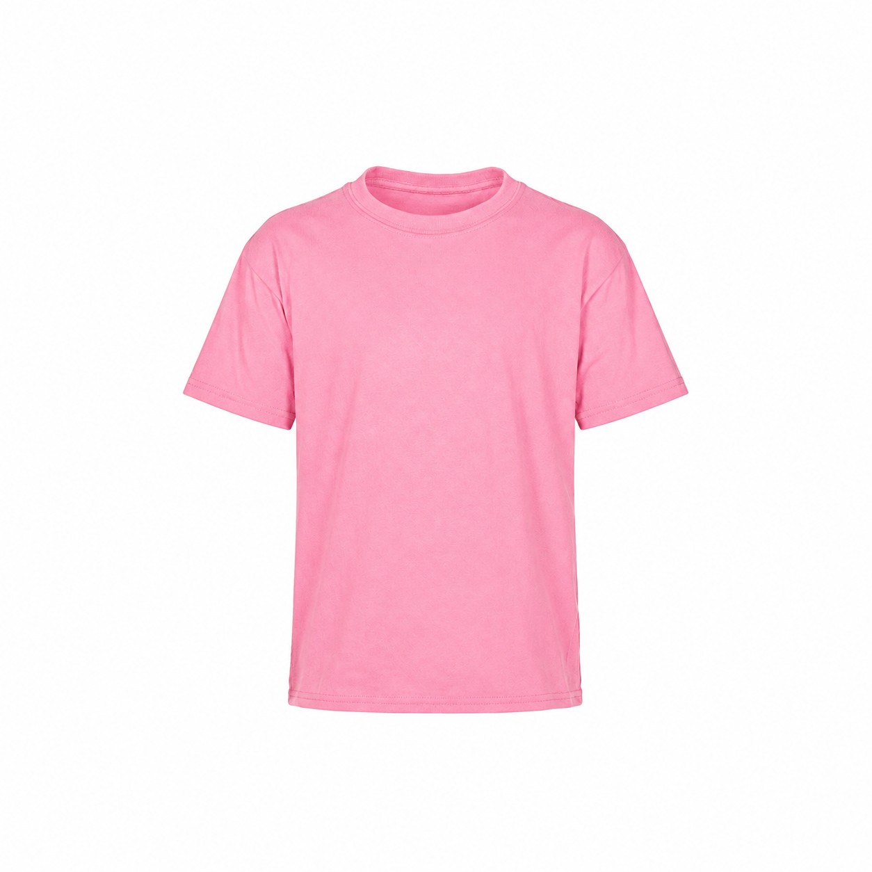 Essential Youth Cotton T Shirt — Pink