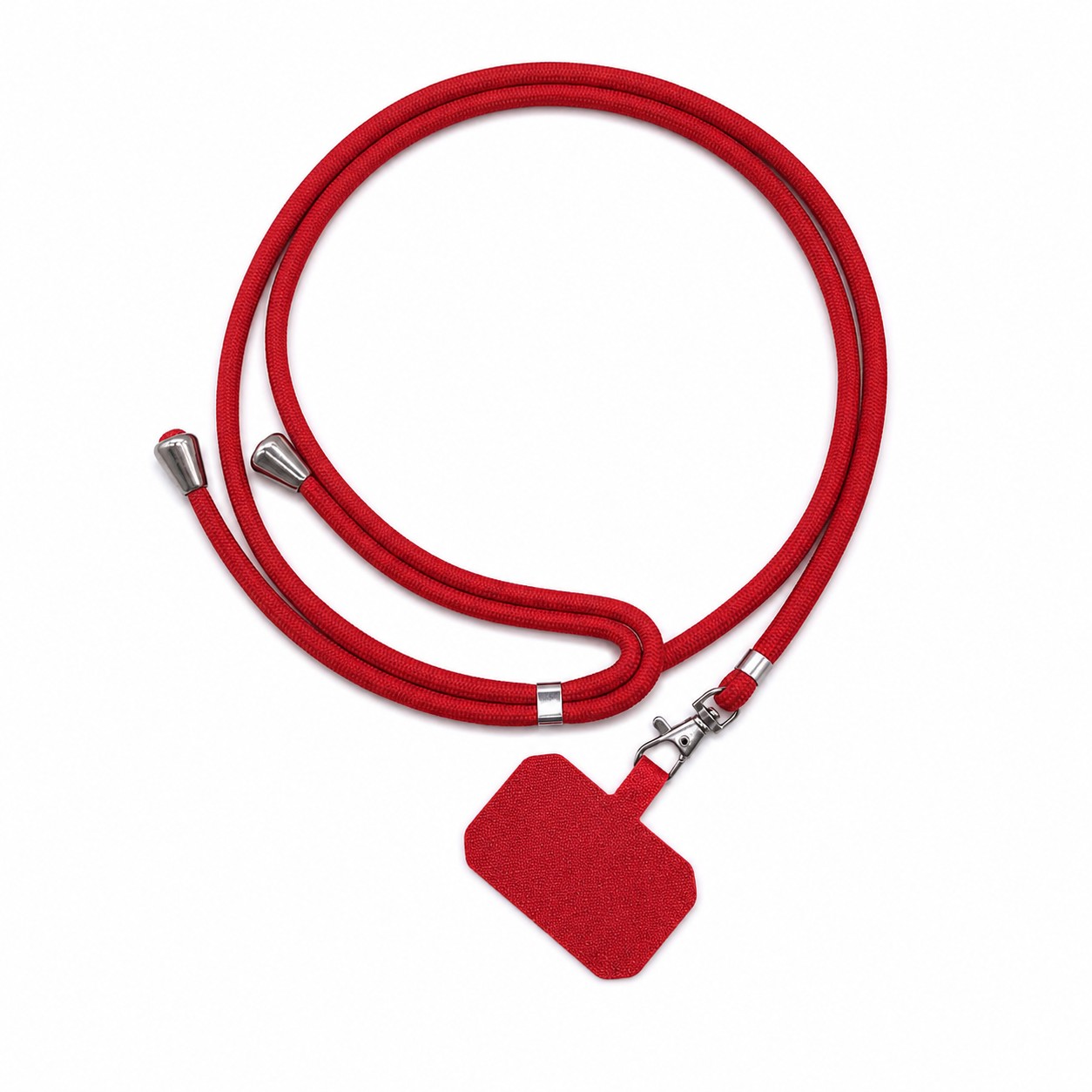 Nylon Crossbody Phone Lanyard With Buckle — view 2