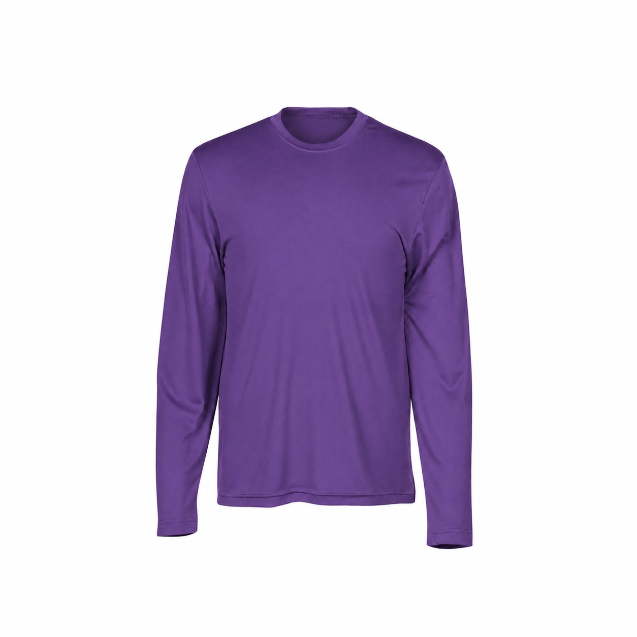 Moisture Wicking Long Sleeve Shirt — Purple