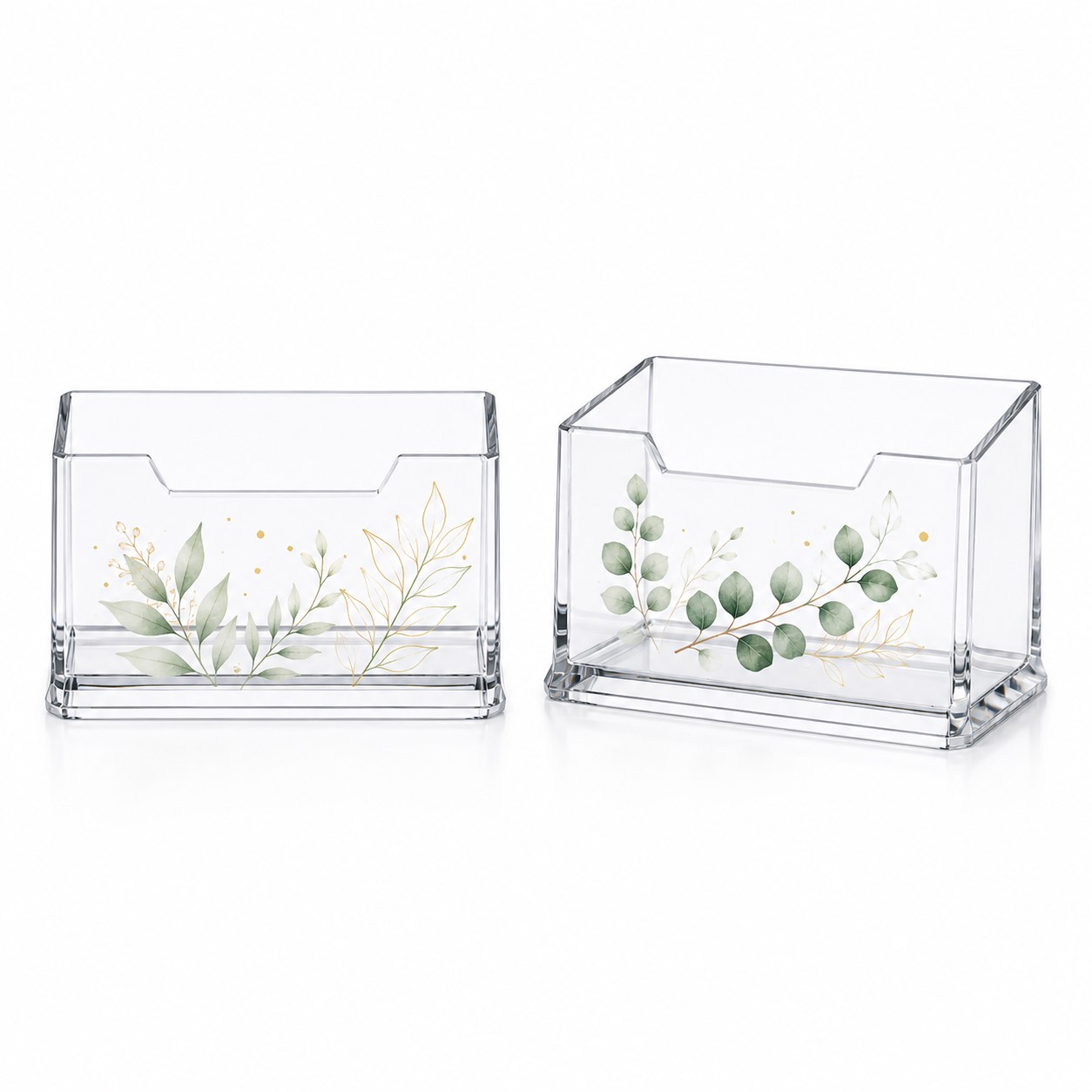 Clear Acrylic Business Card Holder