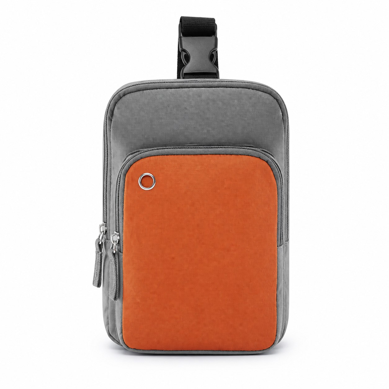 Oxford Chest Sling Bag With Headphone Port — view 2
