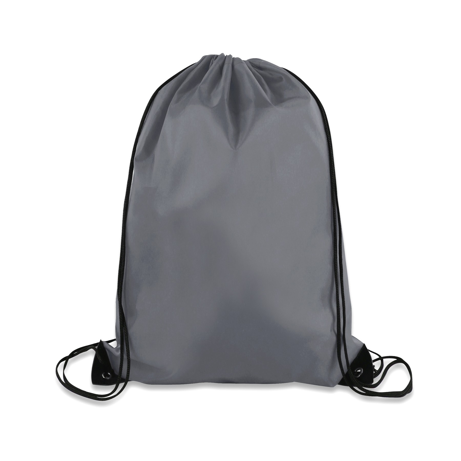 Large 210D Polyester Drawstring Backpack — view 2