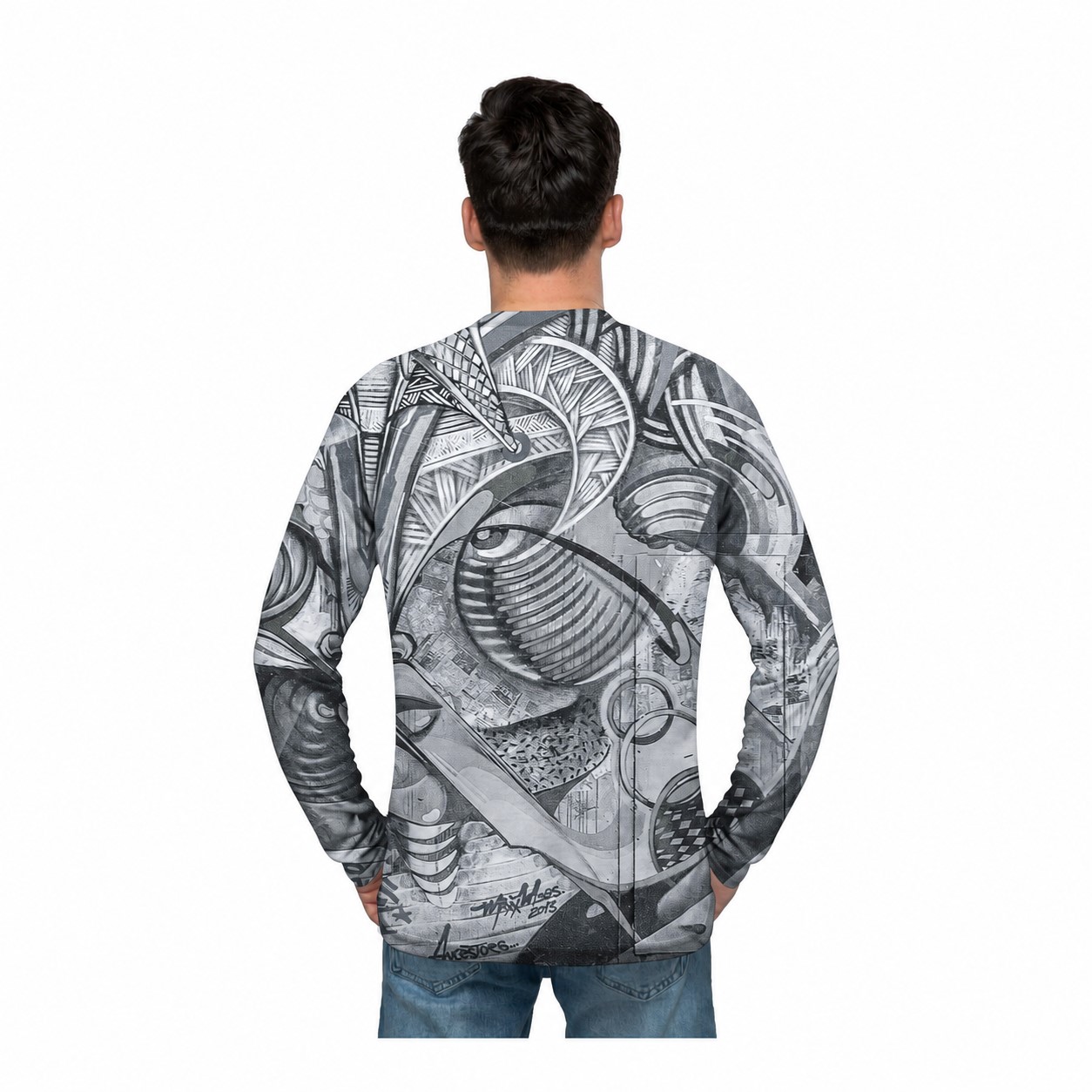 Long Sleeve Performance T-Shirt — Silver